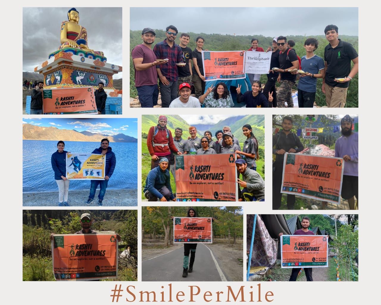 #SmilePerMile